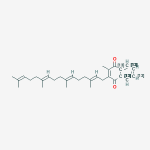 molecular formula C31H40O2 B15088555 Menaquinone-4-13C6 