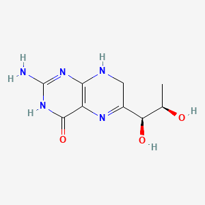 molecular formula C9H13N5O3 B15088559 D-erythro-7,8-dihydrobiopterin CAS No. 1262750-77-5