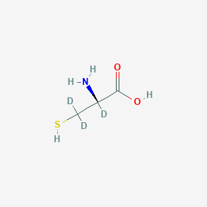 molecular formula C3H7NO2S B15088576 L-Cysteine-d3 CAS No. 214782-32-8