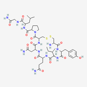 molecular formula C43H66N12O12S2 B15088690 Oxtocin 