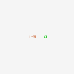 molecular formula ClLi B15088696 lithium-6(1+);chloride CAS No. 20227-31-0