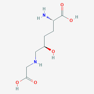 B150887 N(epsilon)-(Carboxymethyl)hydroxylysine CAS No. 130985-18-1