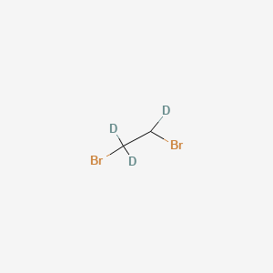 molecular formula C2H4Br2 B15088733 1,2-Dibromoethane-d3 CAS No. 117164-17-7