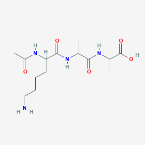 molecular formula C14H26N4O5 B15088754 Acetyl-Lys-D-Ala-D-Ala 