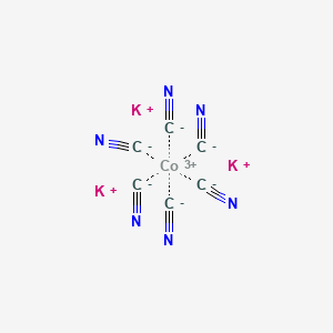 molecular formula C6CoK3N6 B15088777 Potassiumhexacyanocobaltate(III) 