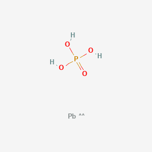 molecular formula H3O4PPb B15088790 Lead hydrogen phosphate, 98% 