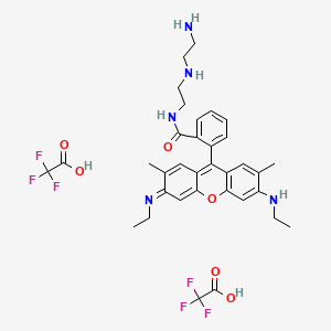 N-[2-(2-Aminoethylamino)ethyl]rhodamine 6G-amide bis(trifluoroacetate)