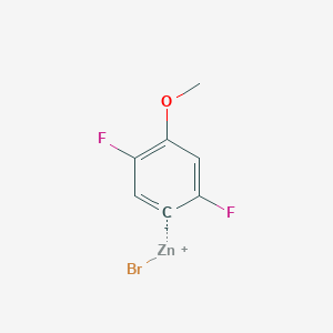 2,5-Difluoro-4-methoxyphenylzinc bromide