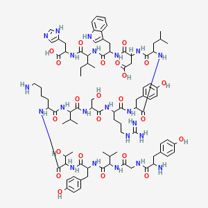 molecular formula C91H130N22O23 B15088829 Activated Protein C (390-404) human 