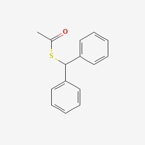 S-benzhydryl ethanethioate