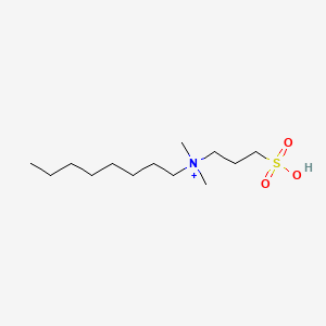 molecular formula C13H30NO3S+ B15088869 Dimethyl(octyl)(3-sulfopropyl)azanium 