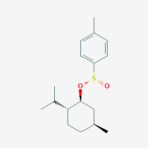 molecular formula C17H26O2S B15088943 [(1S,2R,5S)-5-methyl-2-propan-2-ylcyclohexyl] (R)-4-methylbenzenesulfinate 