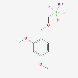 Potassium (((2,4-dimethoxybenzyl)oxy)methyl)trifluoroborate