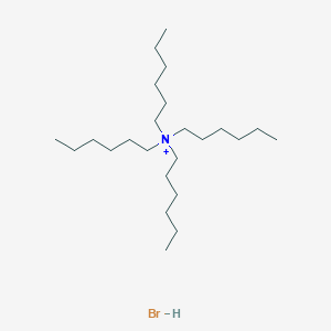 tetrahexylazanium;hydrobromide