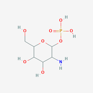 molecular formula C6H14NO8P B15089102 alpha-Glucosamine 1-phosphate 