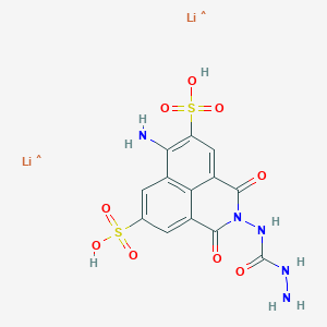 molecular formula C13H11Li2N5O9S2 B15089147 Lucifer Yellow CH dilithium salt, fluorescent stain 