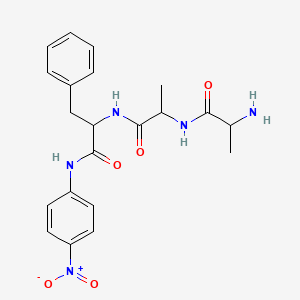 molecular formula C21H25N5O5 B15089159 Ala-ala-phe-p-nitroanilide 