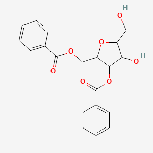 molecular formula C20H20O7 B15089180 D-Glucitol,2,5-anhydro-,4,6-dibenzoate 