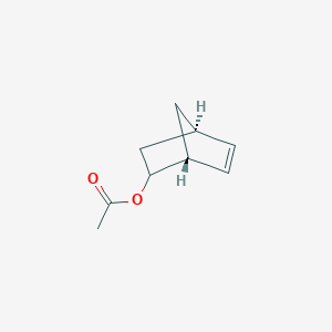 molecular formula C9H12O2 B15089222 Rel-(1R,4R)-bicyclo[2.2.1]hept-5-en-2-yl acetate 