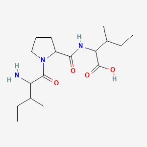 2-{[1-(2-Amino-3-methyl-pentanoyl)-pyrrolidine-2-carbonyl]-amino}-3-methyl-pentanoic acid