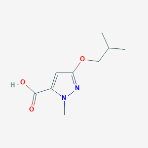 3-Isobutoxy-1-methyl-1H-pyrazole-5-carboxylic acid