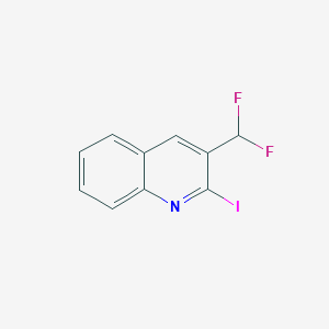 3-(Difluoromethyl)-2-iodoquinoline