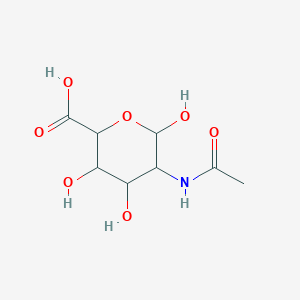 molecular formula C8H13NO7 B15089306 N-Acetyl-L-talosaminuronic acid 