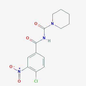 1-Piperidinecarboxamide, N-(4-chloro-3-nitrobenzoyl)-