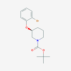 (S)-tert-Butyl 3-(2-bromophenoxy)piperidine-1-carboxylate