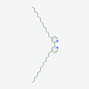 molecular formula C36H60N2 B15089455 4,4'-Ditridecyl-2,2'-bipyridine CAS No. 91657-26-0