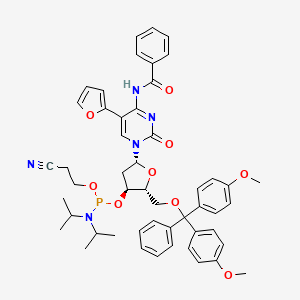 molecular formula C50H54N5O9P B15089501 5-(Furan-2-yl)-dC CEP 