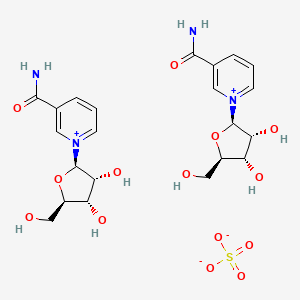 Nicotinamide riboside hemisulfate