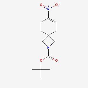 7-Nitro-2-aza-spiro[3.5]non-6-ene-2-carboxylic acid tert-butyl ester