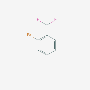 2-Bromo-1-(difluoromethyl)-4-methylbenzene