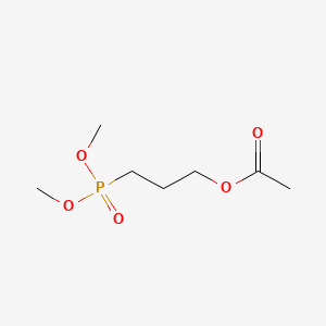 molecular formula C7H15O5P B15089805 3-(Dimethoxyphosphoryl)propyl acetate CAS No. 39118-51-9