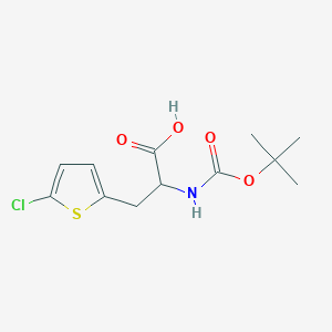 molecular formula C12H16ClNO4S B15089812 Boc-L-2-(5-chlorothienyl)alanine 