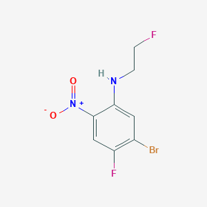 5-Bromo-4-fluoro-N-(2-fluoroethyl)-2-nitrobenzenamine