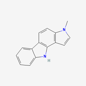 molecular formula C15H12N2 B15089908 3-Methyl-3,10-dihydropyrrolo[3,2-a]carbazole 