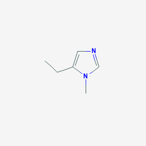 molecular formula C6H10N2 B15089920 5-Ethyl-1-methyl-1H-imidazole 