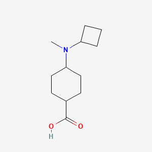 (1r,4r)-4-(Cyclobutyl(methyl)amino)cyclohexanecarboxylic acid