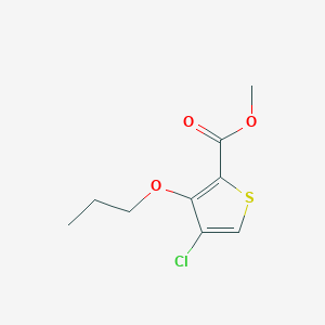 Methyl 4-chloro-3-propoxythiophene-2-carboxylate