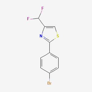 2-(4-Bromophenyl)-4-(difluoromethyl)thiazole