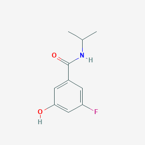 3-Fluoro-5-hydroxy-N-isopropylbenzamide