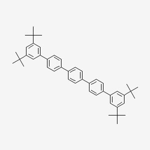 1,3-Ditert-butyl-5-[4-[4-[4-(3,5-ditert-butylphenyl)phenyl]phenyl]phenyl]benzene