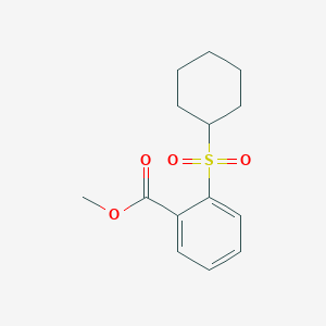 Methyl-2-(cyclohexylsulphonyl)benzoate