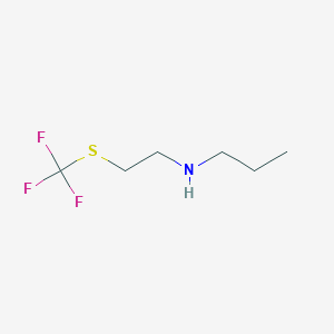 Propyl-(2-trifluoromethylsulfanyl-ethyl)-amine