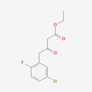 Ethyl 4-(5-bromo-2-fluorophenyl)-3-oxobutanoate