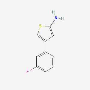 4-(3-Fluorophenyl)thiophen-2-amine