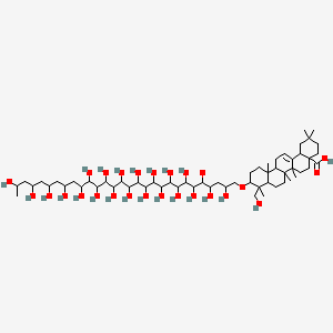 molecular formula C59H105O26- B15090590 Hederasaponin C CAS No. 27013-76-9