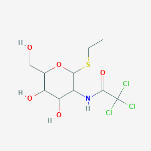 Ethyl 2-deoxy-2-[(trichloroacetyl)amino]-b-D-thioglucopyranoside